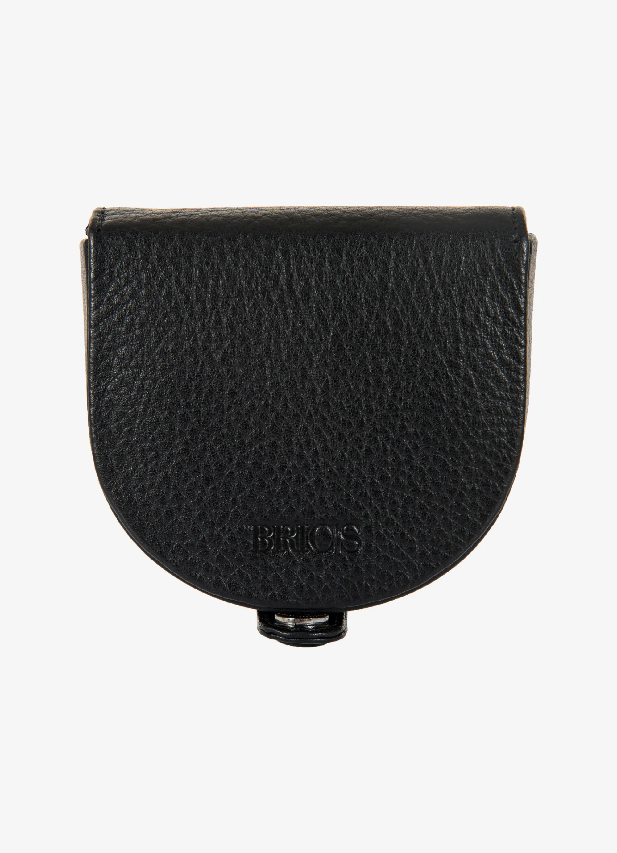 Bric's Wallets*Generoso Leather Coin Pocket 001-Black