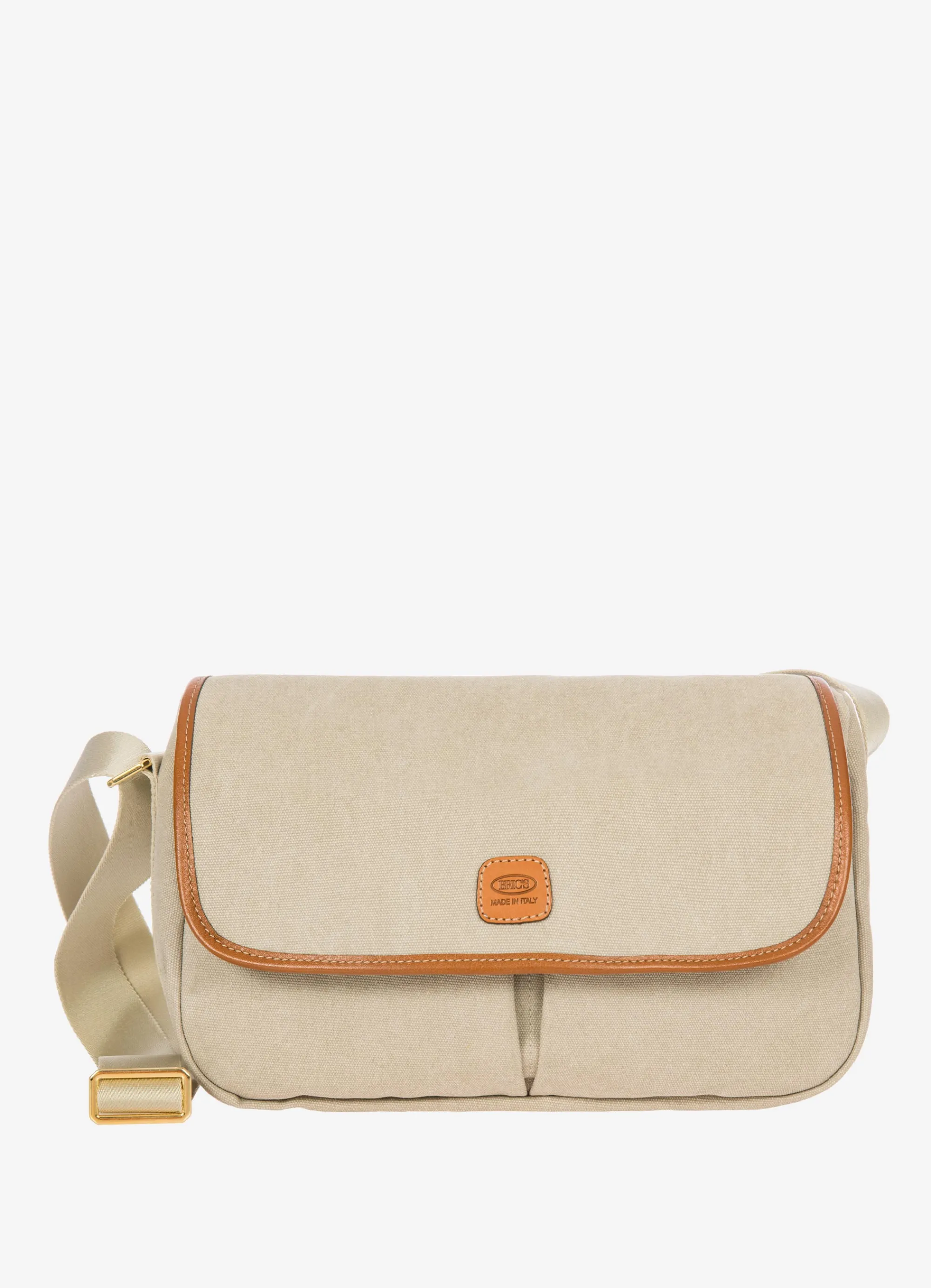 Bric's Crossbody Bags*Medium Cotton Canvas Messenger Bag