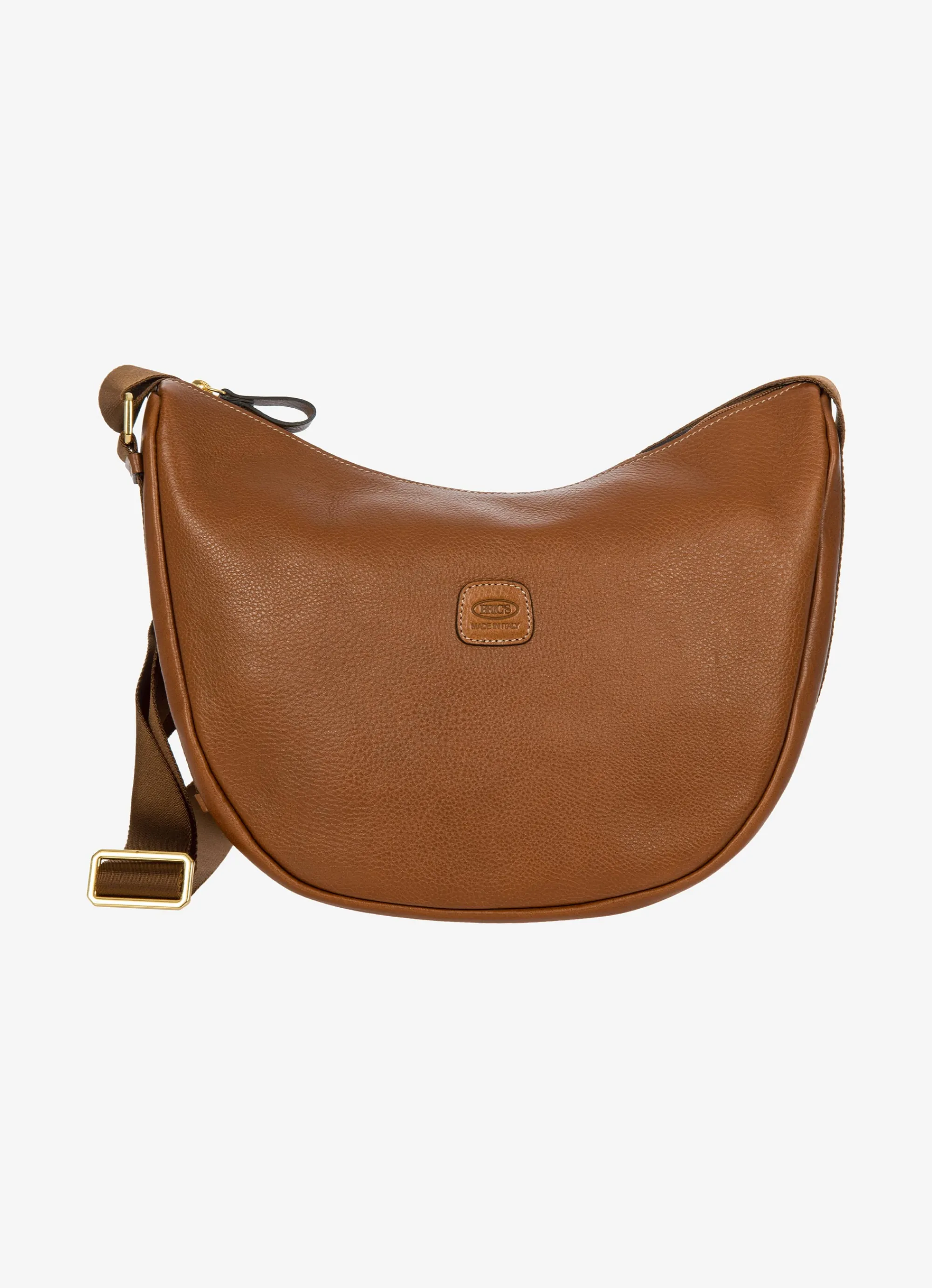 Bric's Crossbody Bags*Small Crescent-Shaped Life Pelle Luna Bag