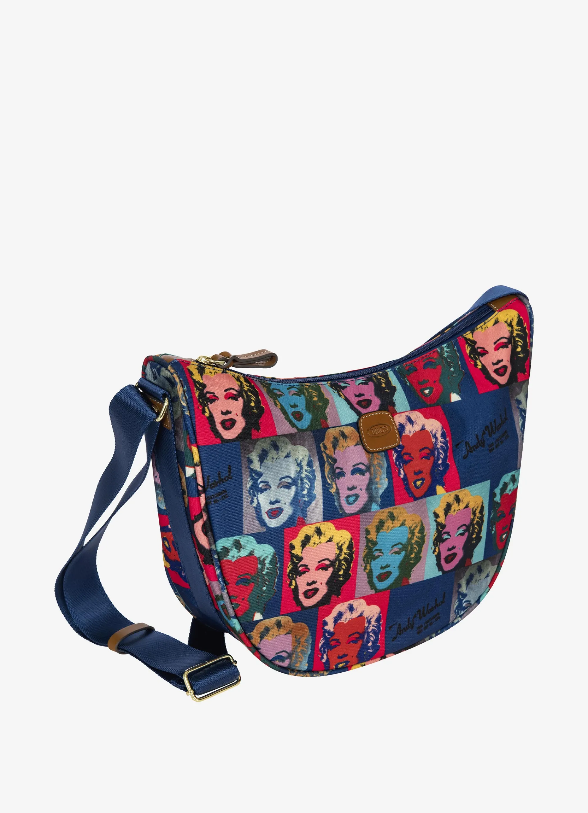 Bric's Crossbody Bags*Special Collection Andy Warhol X Halfmoon Bag Small