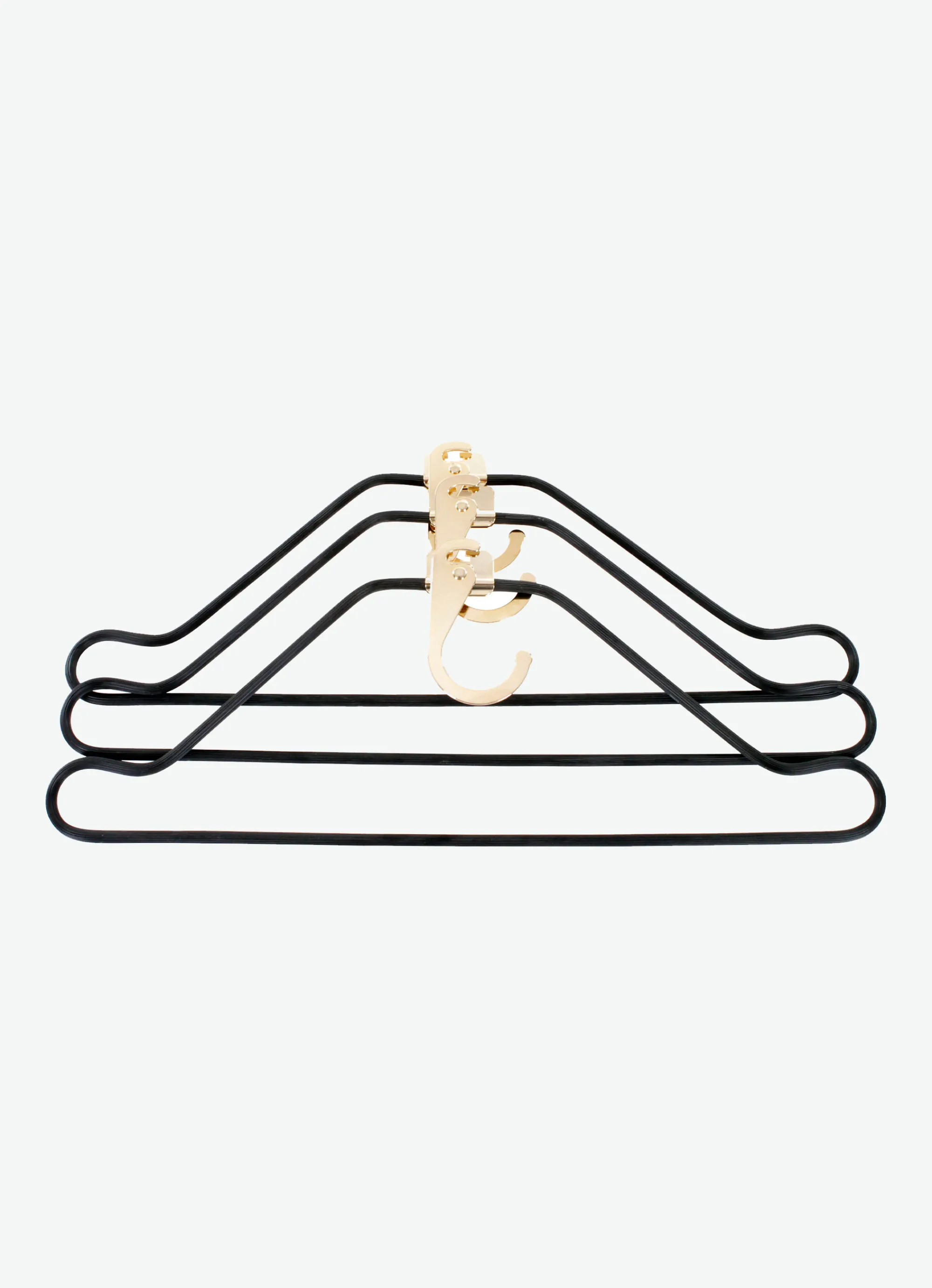 Bric's Hangers*3 Suiter Hooks Set 065-Gold