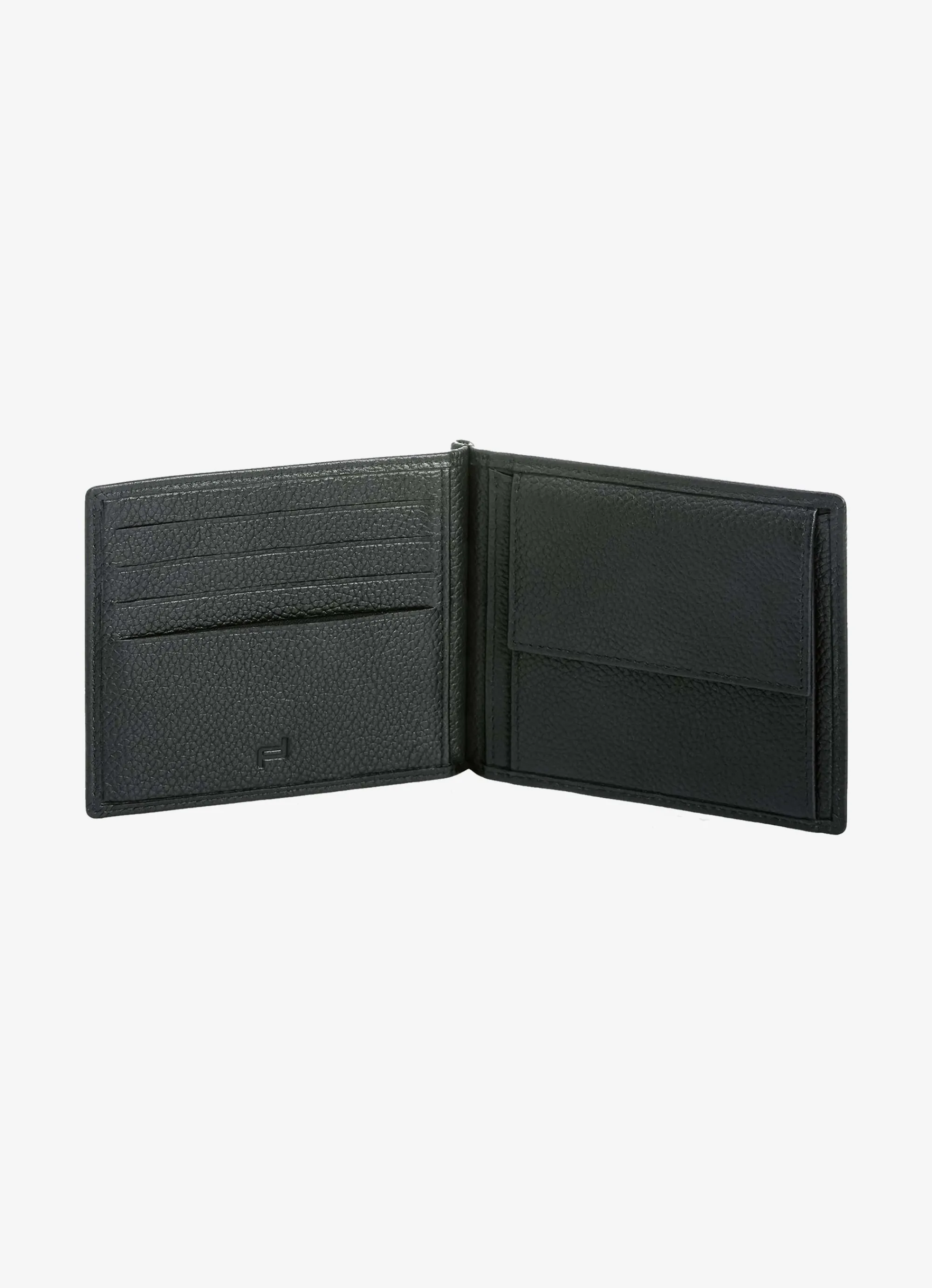 Bric's Wallets*Voyager Wallet 4 With Money Clip 001-Black